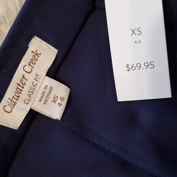 NWT Coldwater Creek classic fit pants - Picture 5 of 6